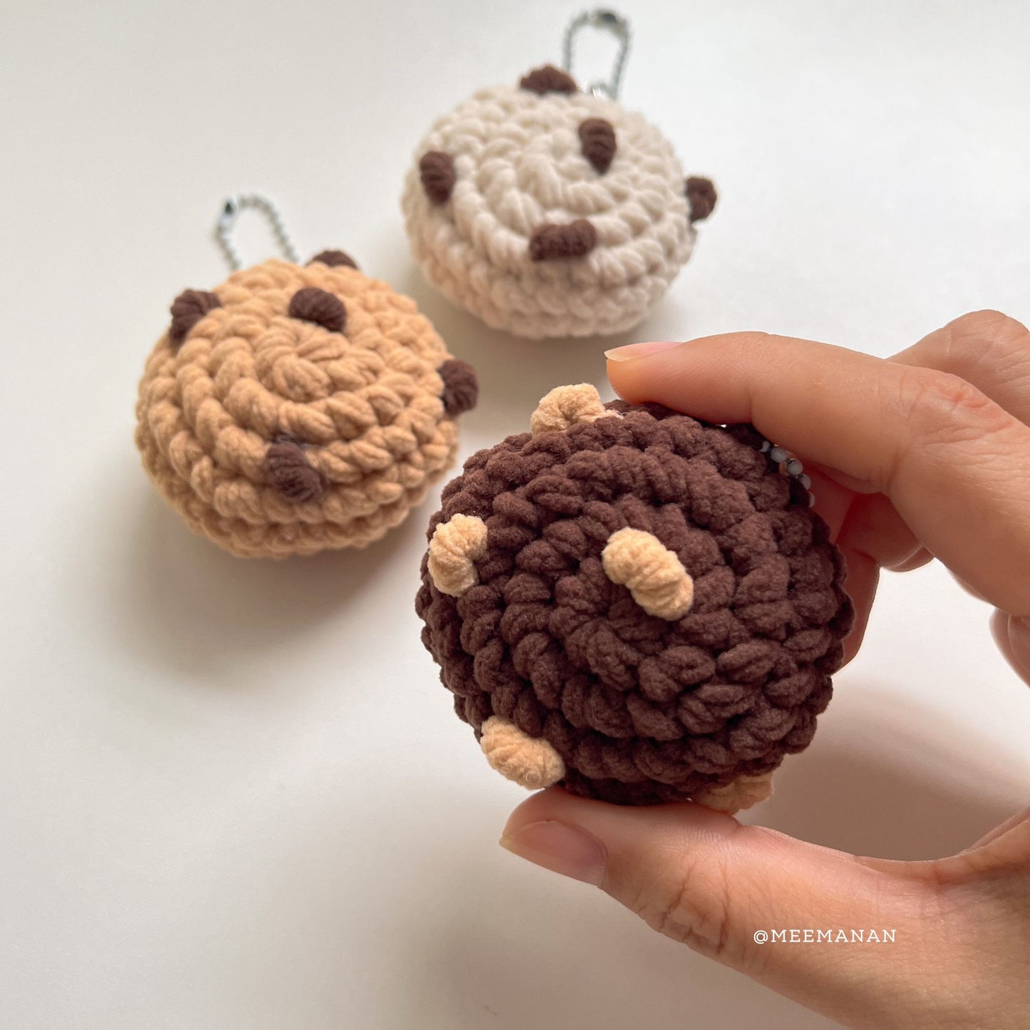 Boba Phone Pouch & Cookie Keychain Crochet Pattern PDF
