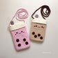 Boba Phone Pouch & Cookie Keychain Crochet Pattern PDF