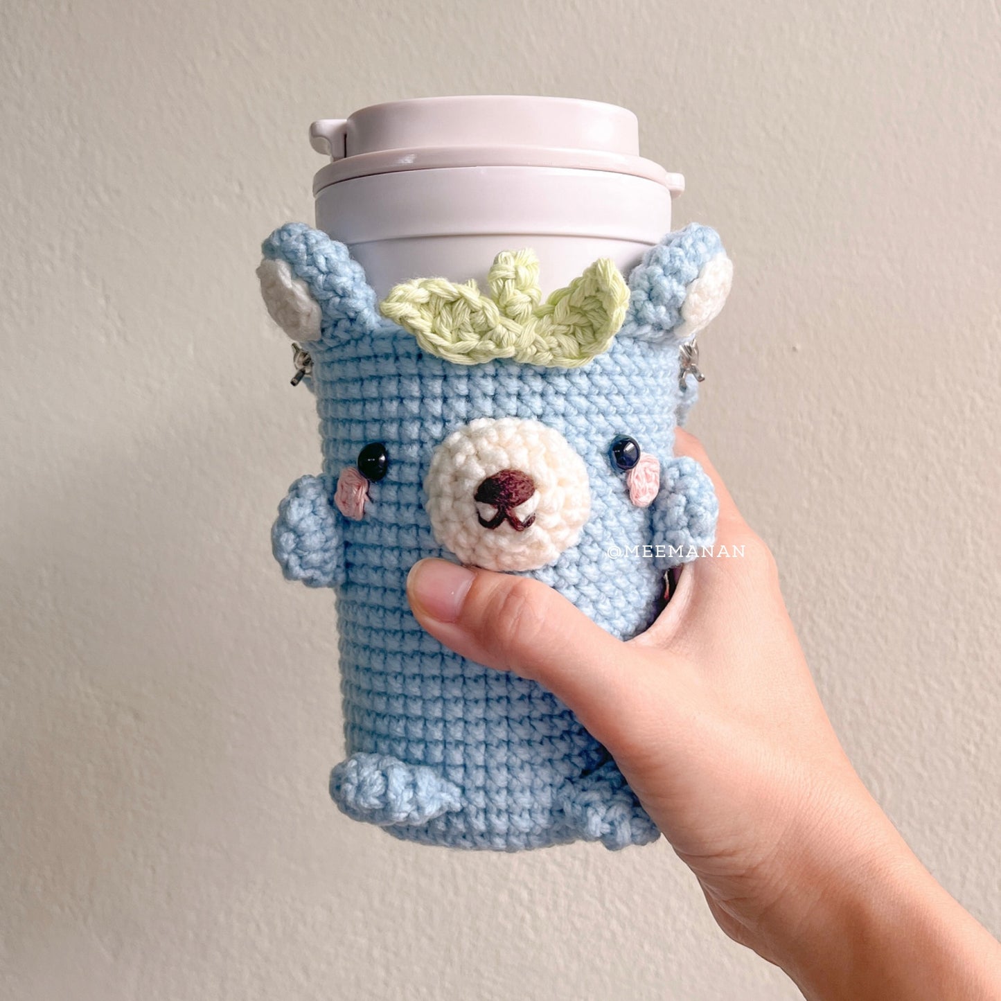 Ready-to-Ship Blue Bear Coffee Sleeve