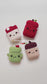 Pattern Airpods Crochet with Silicone Case | Cute Plants