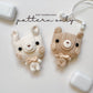 Pattern EarPods Pouch | Bear & Rabbit