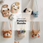 BUNDLE Instax Case Cute Animals Vol.1