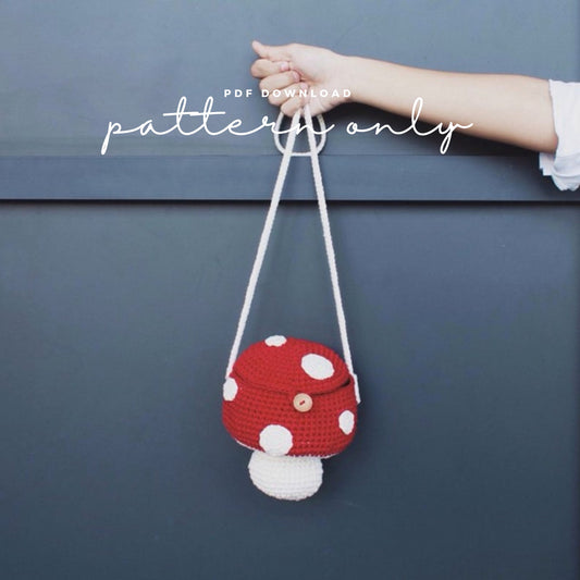 Pattern Mushroom Mini Bag