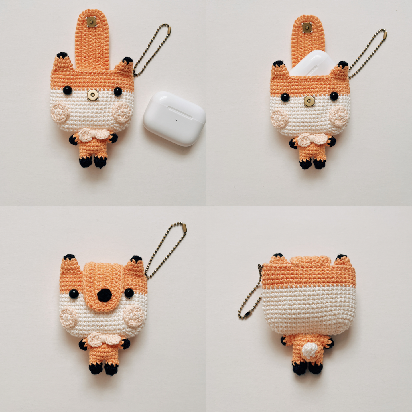 Pattern EarPods Pouch | Fox & Tiger